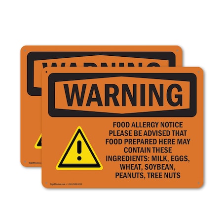 Signmission Safety Culture Sign, 24 in Width, Aluminum, Rectangle OS-2PACK-WS-A-1824-L-12149